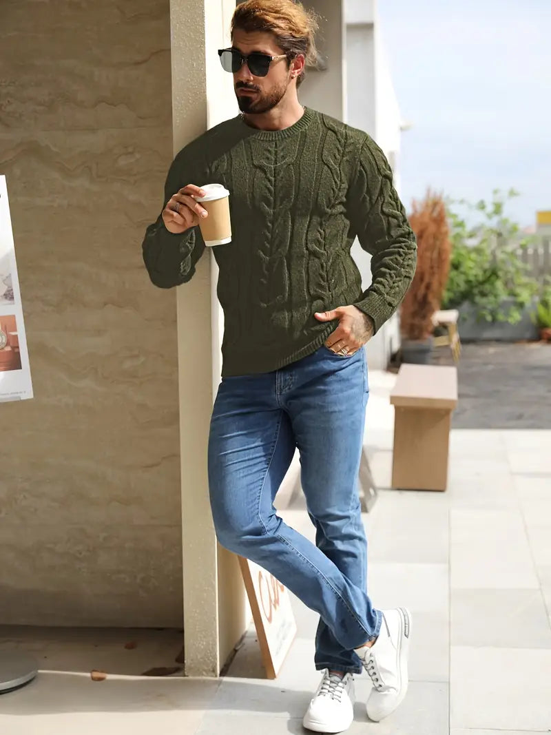 Brit & Boho™️ | Graphica Geo Knit Sweater Brit & Boho | Fashion & Boutique