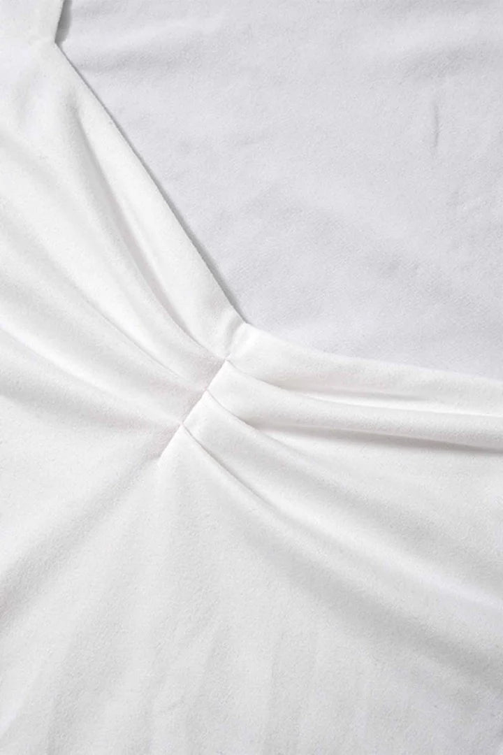 Brit & Boho™ I Square Neck Slit Long Sleeve Tops Brit & Boho | Fashion & Boutique