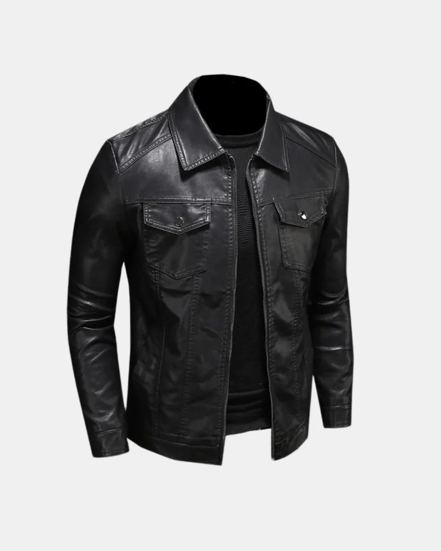 Brit & Boho™️ | Alexandro Vegan Leather Jacket Brit & Boho | Fashion & Boutique