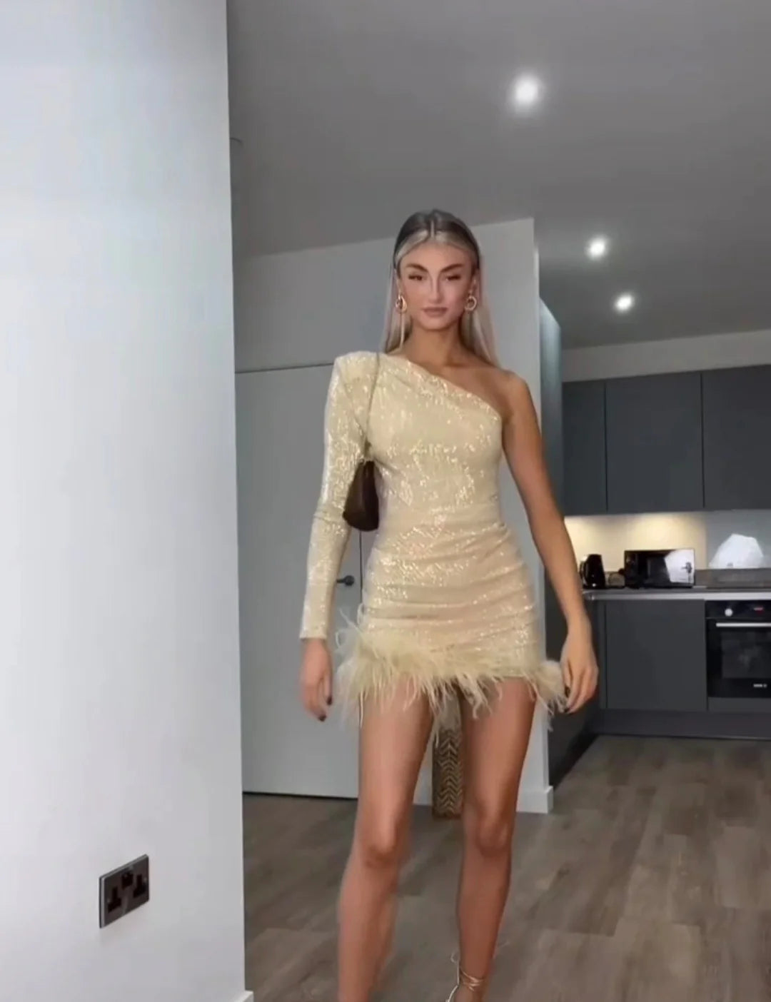 Brit & Boho™ I Stella Gold Dress Brit & Boho | Fashion & Boutique