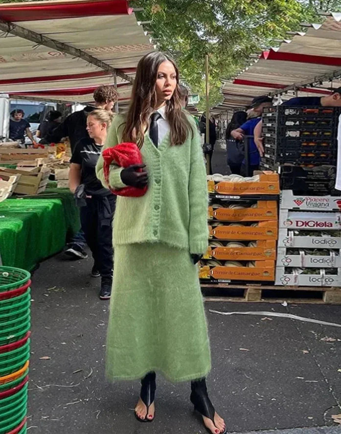 Brit & Boho™️ Aria I Neck Cardigan Sweater Brit & Boho | Fashion & Boutique