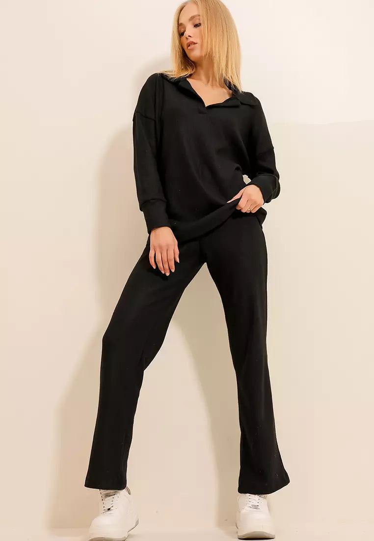 Brit & Boho™ I Alyssa Knit Top & Pants Set Brit & Boho | Fashion & Boutique