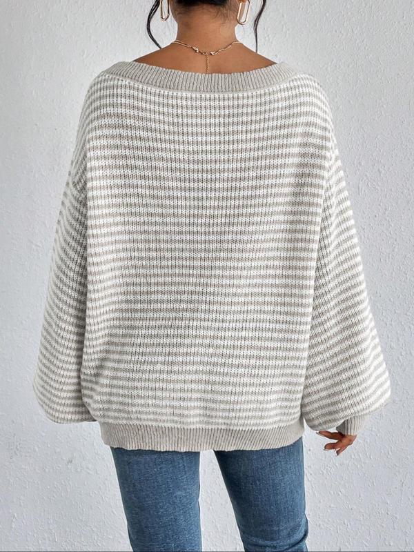 Brit & Boho™ I Tunisia Off-Shoulder Striped Sweater Brit & Boho | Fashion & Boutique