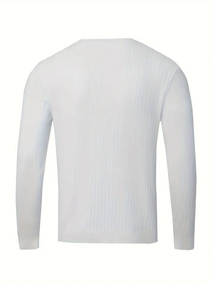 Brit & Boho™️ | Mike Essential Round-Neck Sweater Brit & Boho | Fashion & Boutique