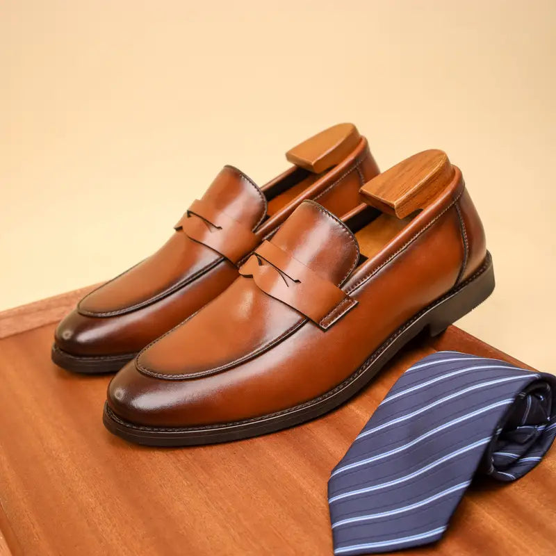 Brit & Boho™️ | James Classic Penny Loafers Brit & Boho | Fashion & Boutique