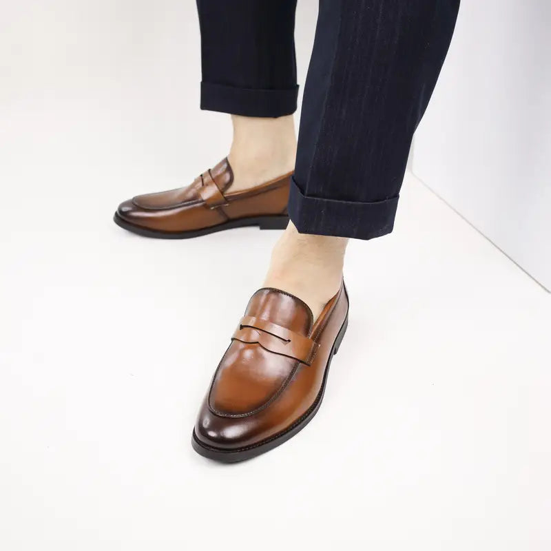 Brit & Boho™️ | James Classic Penny Loafers Brit & Boho | Fashion & Boutique