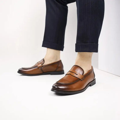 Brit & Boho™️ | James Classic Penny Loafers Brit & Boho | Fashion & Boutique