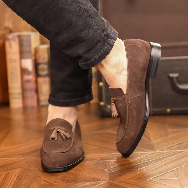 Brit & Boho™️ | James Leather Penny Loafers Brit & Boho | Fashion & Boutique
