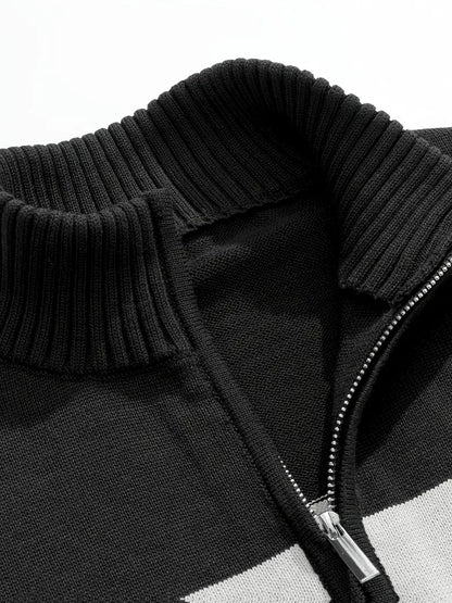 Brit & Boho™️ | The Luxe Colorblock Quarter Zip Brit & Boho | Fashion & Boutique