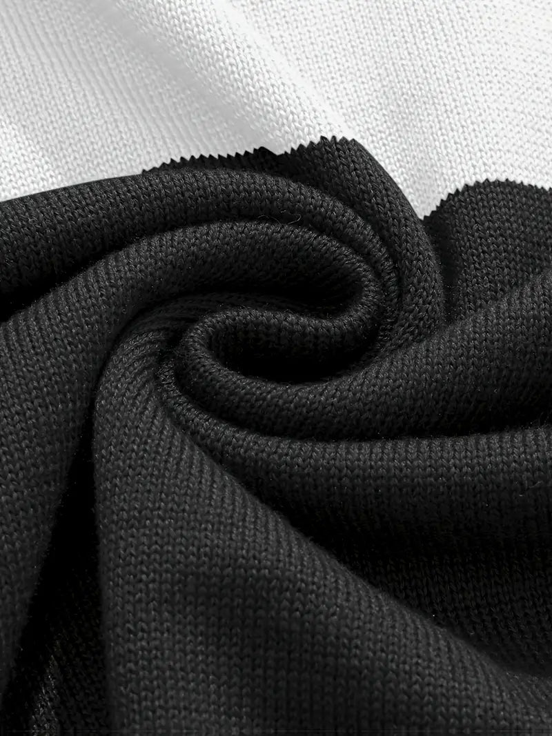 Brit & Boho™️ | The Luxe Colorblock Quarter Zip Brit & Boho | Fashion & Boutique