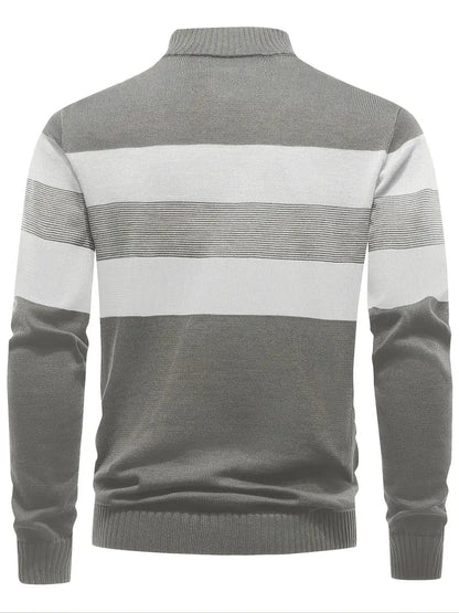 Brit & Boho™️ | The Luxe Colorblock Quarter Zip Brit & Boho | Fashion & Boutique