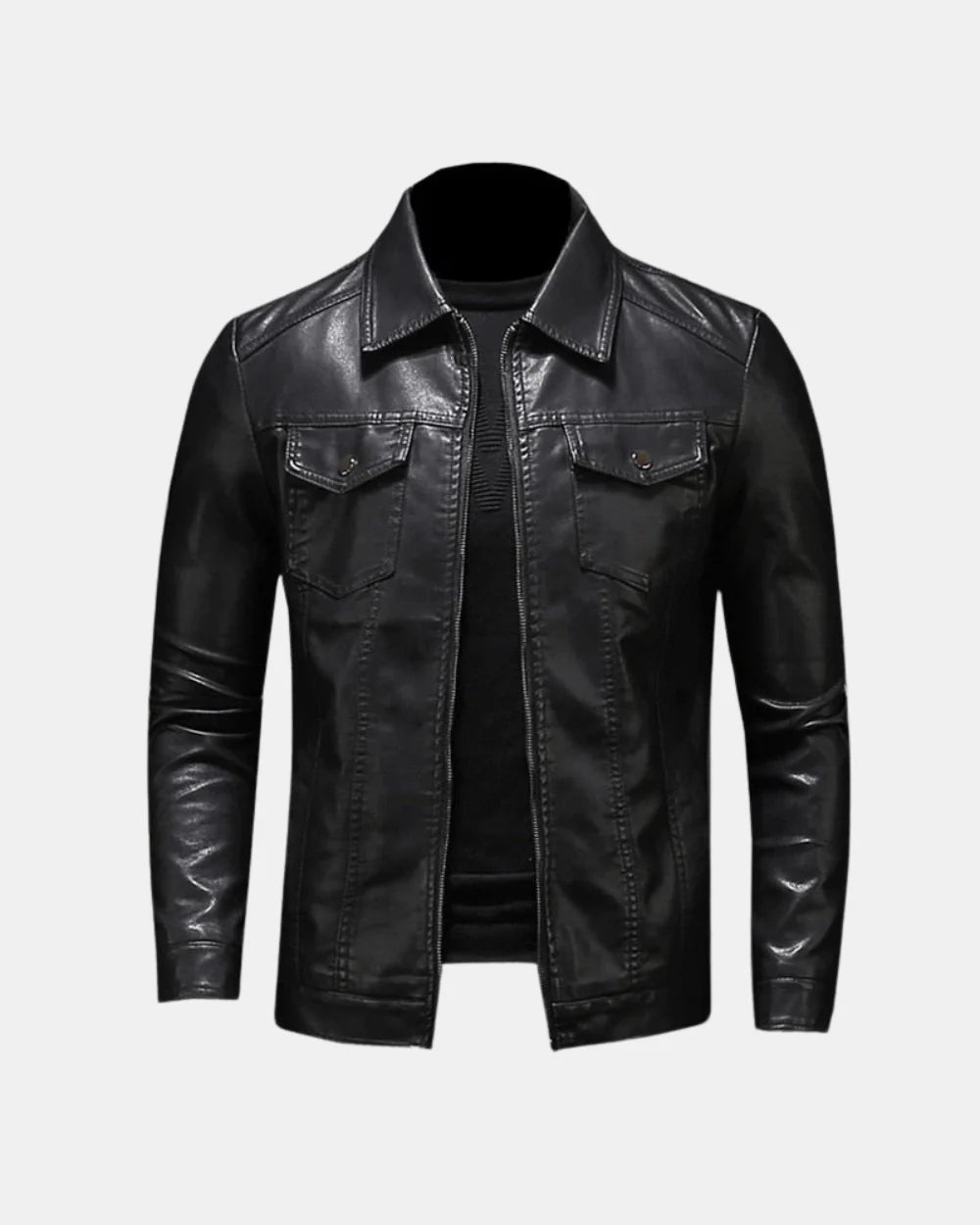 Brit & Boho™️ | Alexandro Vegan Leather Jacket Brit & Boho | Fashion & Boutique