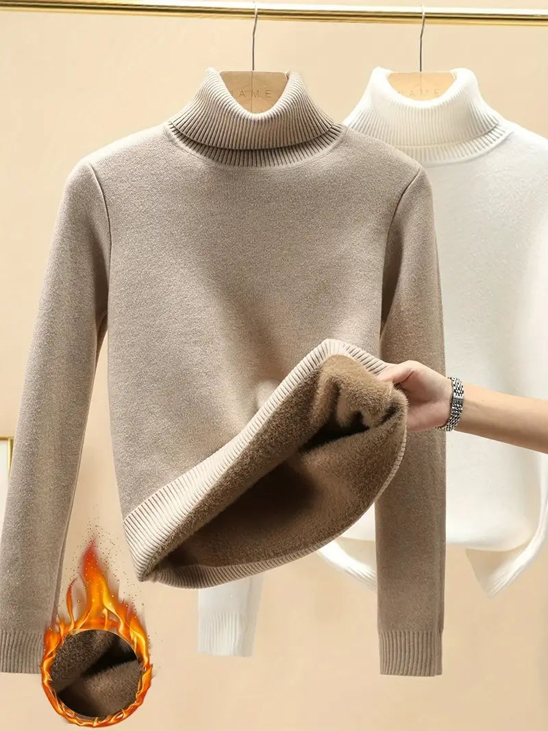 Brit & Boho™ I Jascent Thermal Turtleneck Top Brit & Boho | Fashion & Boutique