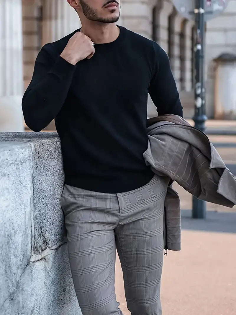 Brit & Boho™️ | Oliver Essential Knit Pullover Brit & Boho | Fashion & Boutique