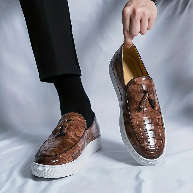 Brit & Boho™️ | Men’s Business Casual Penny Loafers Brit & Boho | Fashion & Boutique