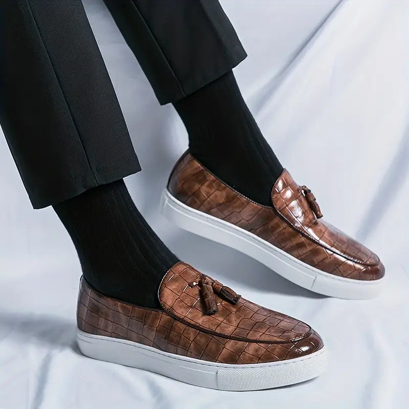 Brit & Boho™️ | Men’s Business Casual Penny Loafers Brit & Boho | Fashion & Boutique