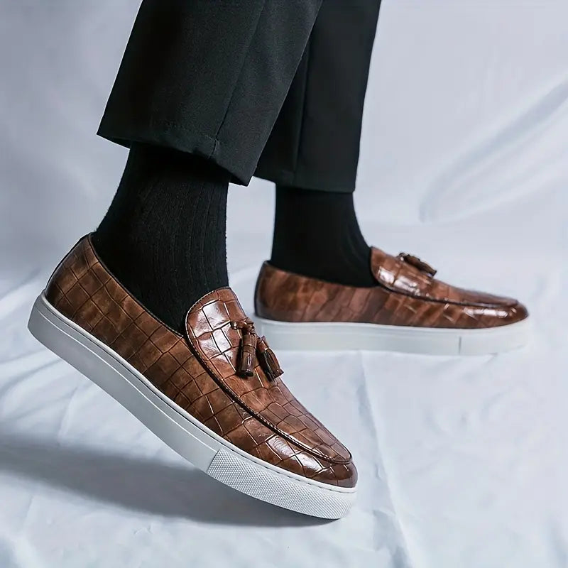 Brit & Boho™️ | Men’s Business Casual Penny Loafers Brit & Boho | Fashion & Boutique