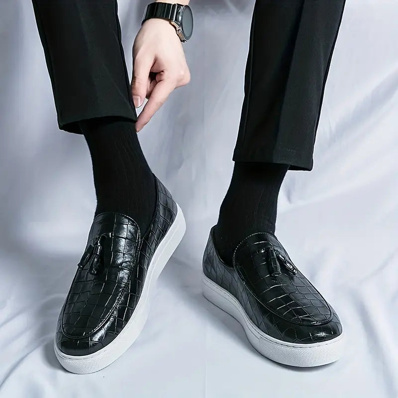 Brit & Boho™️ | Men’s Business Casual Penny Loafers Brit & Boho | Fashion & Boutique