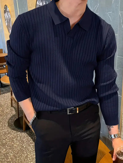 Brit & Boho™️ | Ribbed Knit Pullover Shirt Brit & Boho | Fashion & Boutique