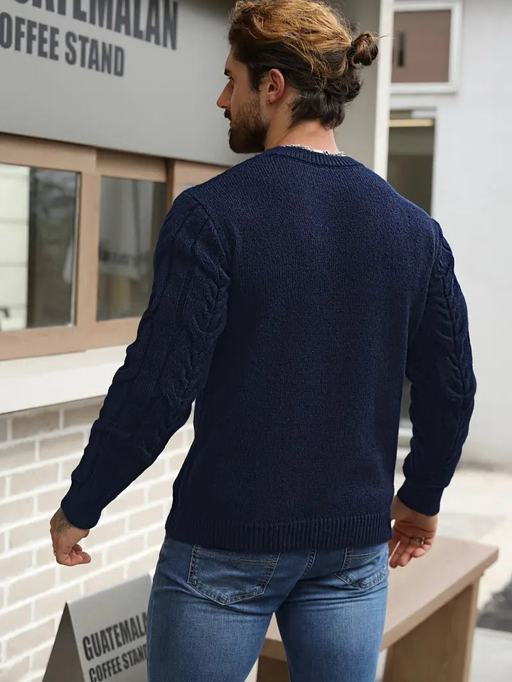 Brit & Boho™️ | Graphica Geo Knit Sweater Brit & Boho | Fashion & Boutique
