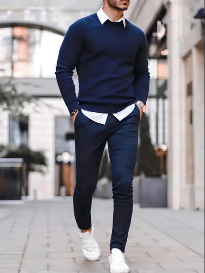 Brit & Boho™️ | Oliver Essential Knit Pullover Brit & Boho | Fashion & Boutique