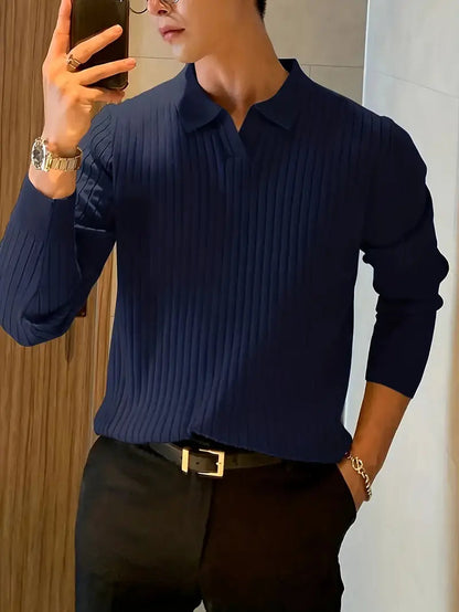 Brit & Boho™️ | Ribbed Knit Pullover Shirt Brit & Boho | Fashion & Boutique