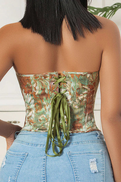 Brit & Boho™ I Kenshin Floral Strapless Tube Top Brit & Boho | Fashion & Boutique