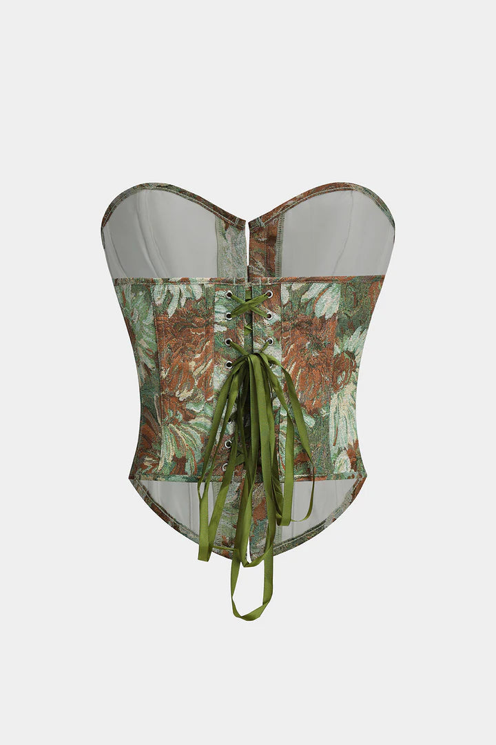 Brit & Boho™ I Kenshin Floral Strapless Tube Top Brit & Boho | Fashion & Boutique