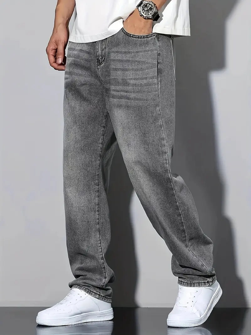 Brit & Boho™️ | Urban Grey Jeans
