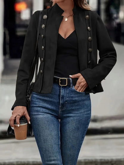 Brit & Boho™ I Windy Faux Suede Leather Jacket Brit & Boho | Fashion & Boutique