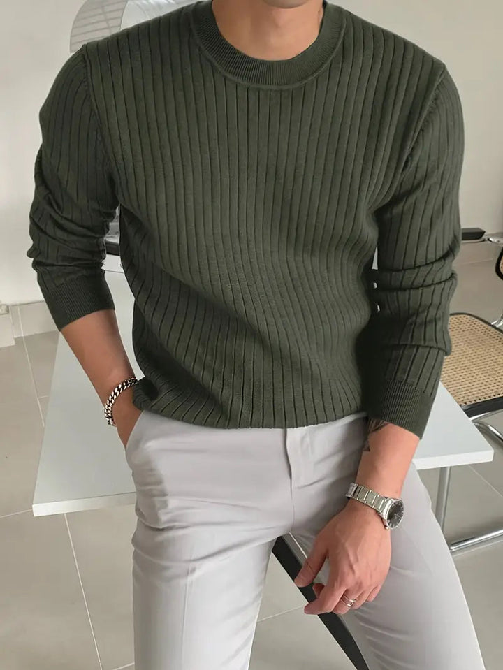 Brit & Boho™️ | Mike Essential Round-Neck Sweater Brit & Boho | Fashion & Boutique
