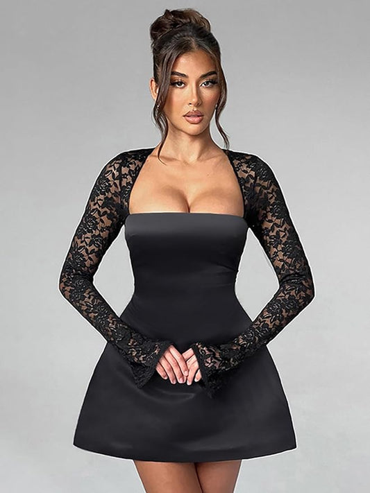 Brit & Boho™ I Zoey Black Mini Dress Brit & Boho | Fashion & Boutique