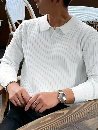 Brit & Boho™️ | Ribbed Knit Pullover Shirt Brit & Boho | Fashion & Boutique