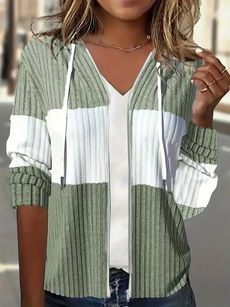 Brit & Boho™ I Celyn Casual Long Sleeve Rib Knit Sweatshirt Brit & Boho | Fashion & Boutique