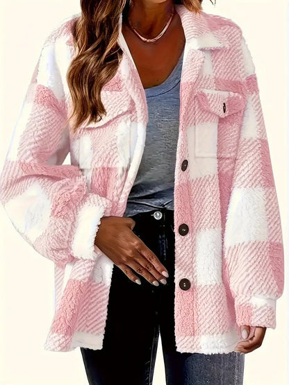 Brit & Boho™ I Momshie Elegant Plush Winter Jacket Brit & Boho | Fashion & Boutique