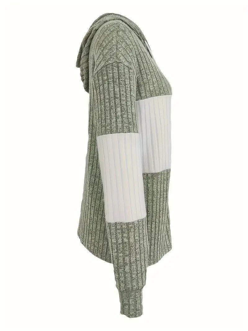 Brit & Boho™ I Celyn Casual Long Sleeve Rib Knit Sweatshirt Brit & Boho | Fashion & Boutique