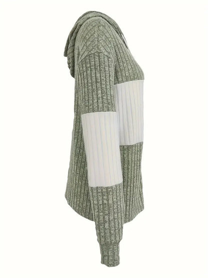 Brit & Boho™ I Celyn Casual Long Sleeve Rib Knit Sweatshirt Brit & Boho | Fashion & Boutique