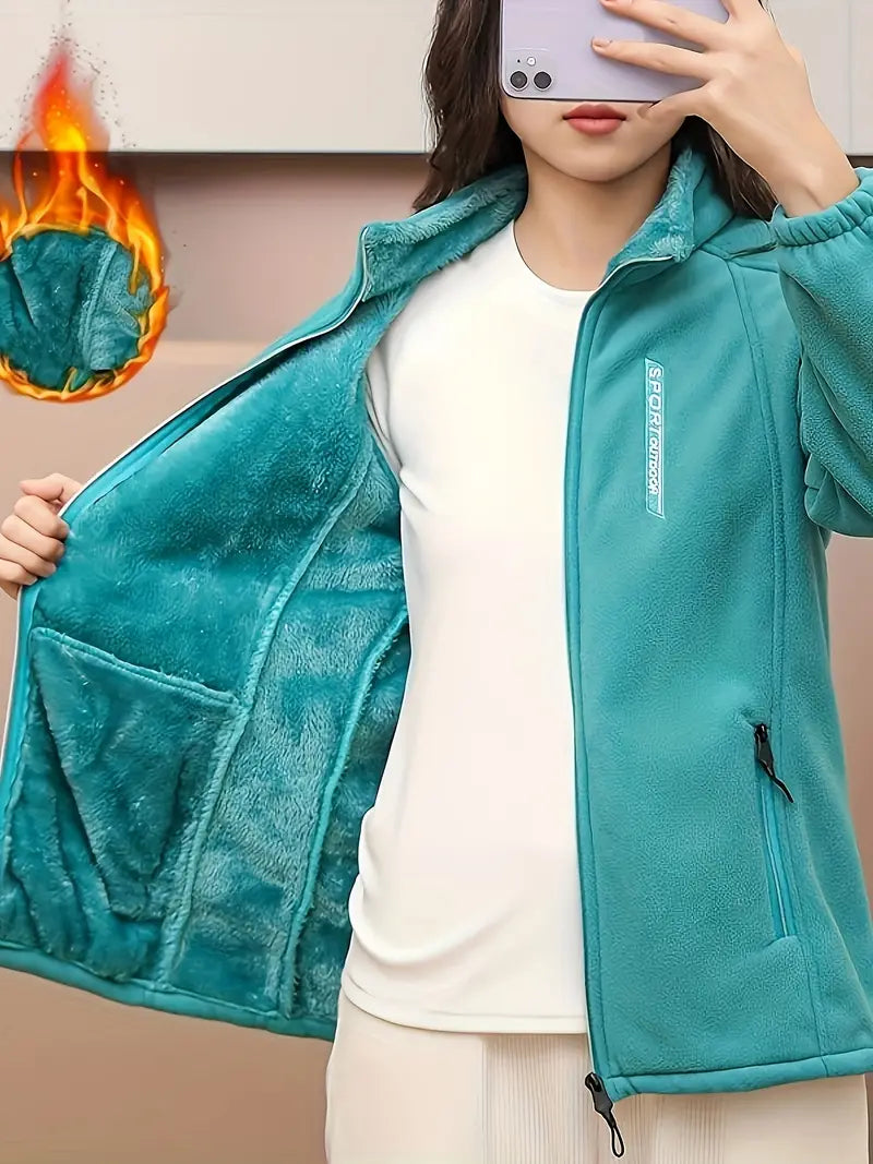 Brit & Boho™ I Janeth Ultra-Soft Fleece Lined Jacket Brit & Boho | Fashion & Boutique