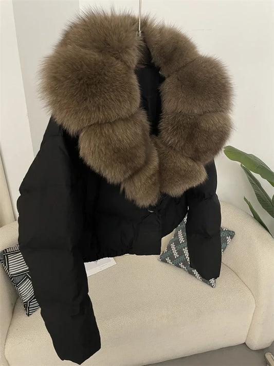 Brit & Boho™ | Aisha Puffer Jacket with Fur - Brit & Boho | Fashion & Boutique