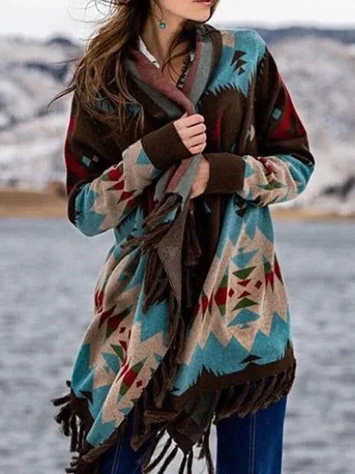 Brit & Boho™ | Odessa Elegant retro cardigans with fringes Brit & Boho | Fashion & Boutique