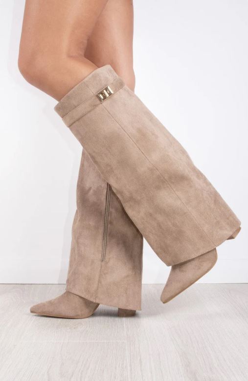 Brit & Boho™ I Lafran Suede High Knee Boots Brit & Boho | Fashion & Boutique