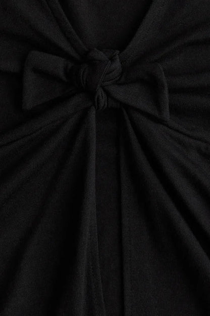 Brit & Boho™ I Eden Tie front long sleeve top Brit & Boho | Fashion & Boutique