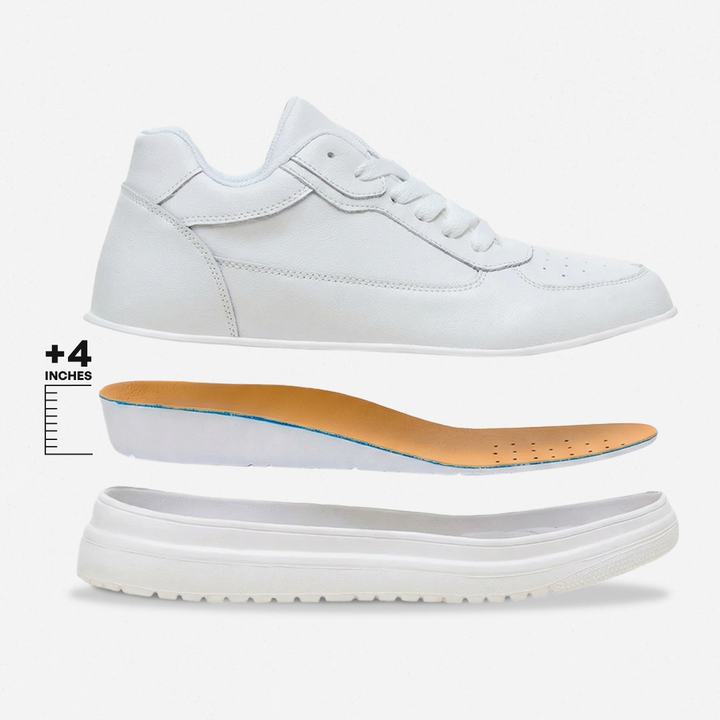ELEVATESHOES WHITE CLASSY