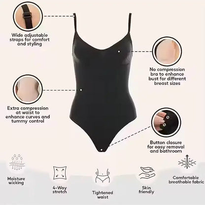 Brit & Boho™ I Solara Snatched Bodysuit Brit & Boho | Fashion & Boutique