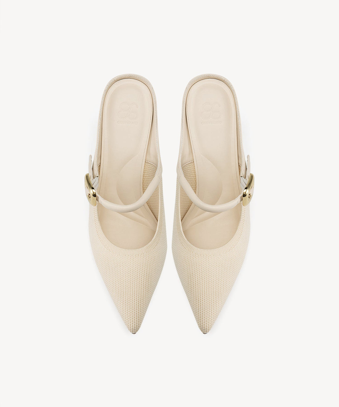 Brittanny Pointed Toe Heeled Mule