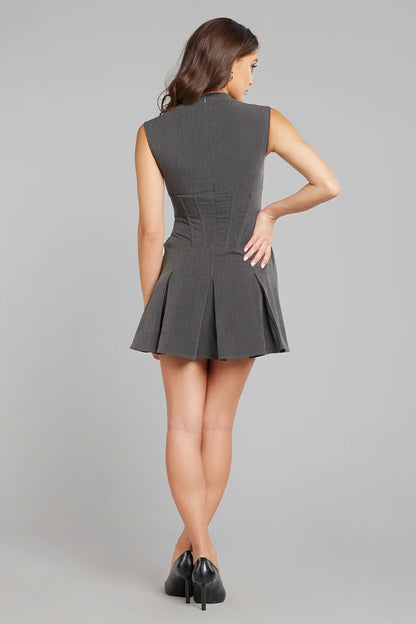 Brit & Boho™ I Summer Plunge Neck Knitted Skirt Brit & Boho | Fashion & Boutique