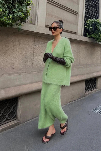 Brit & Boho™️ Aria I Neck Cardigan Sweater Brit & Boho | Fashion & Boutique