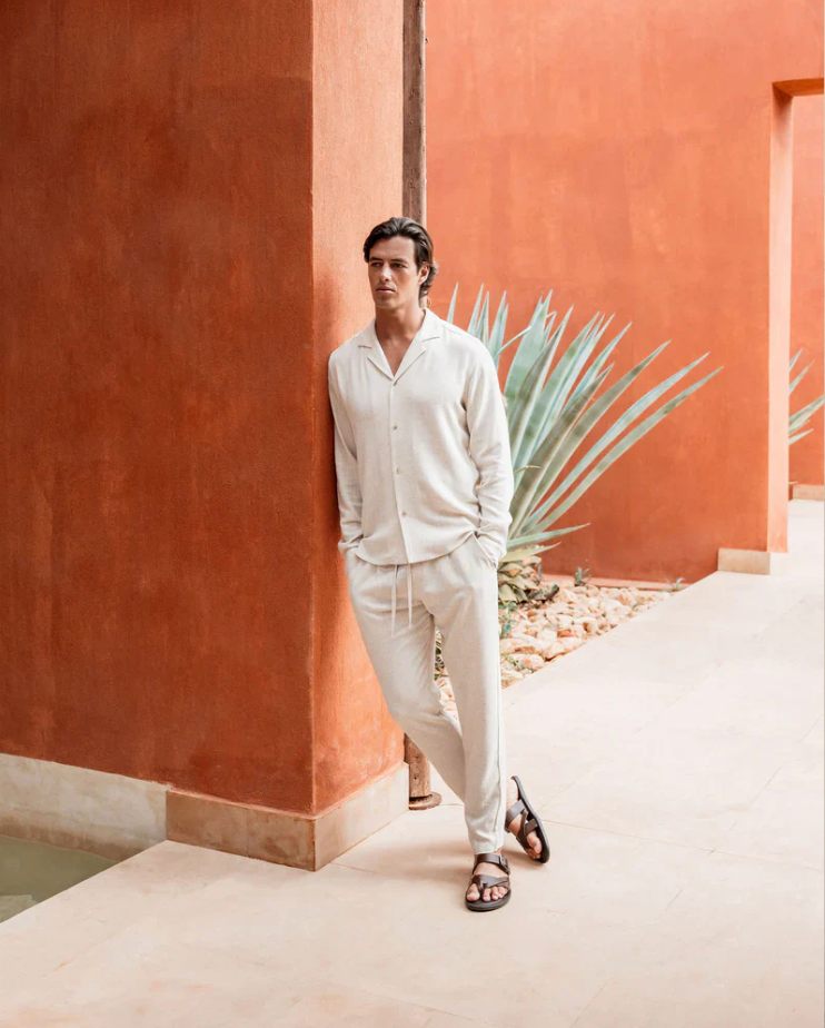 Brit & Boho™ | Noah Linen Lounge Set