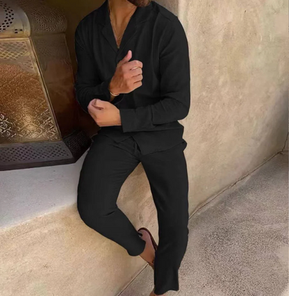 Brit & Boho™ | Noah Linen Lounge Set