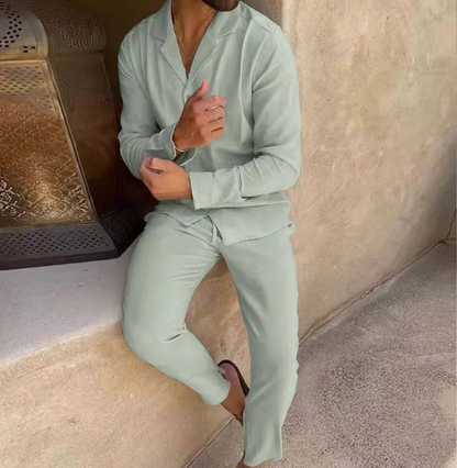 Brit & Boho™ | Noah Linen Lounge Set